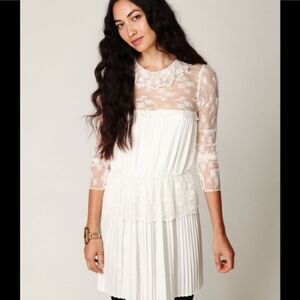 Ivory Lace Free People dress